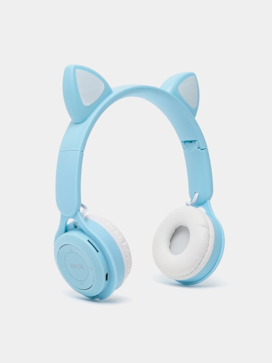 Simsiz bolalar quloqchinlari Cat Ear Bluetooth, quloqlari porlovchi mushuk