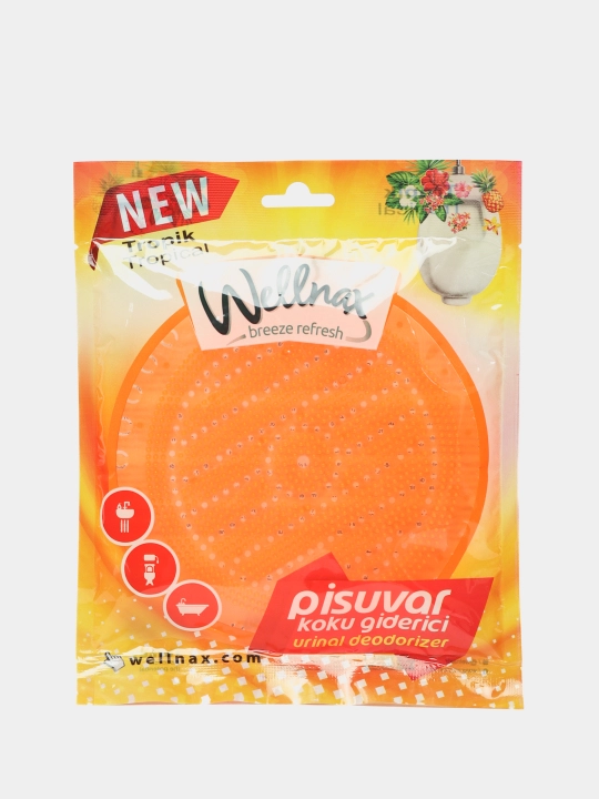 Дезодорант для писсуара Wellnax Тропик, 50 г - 