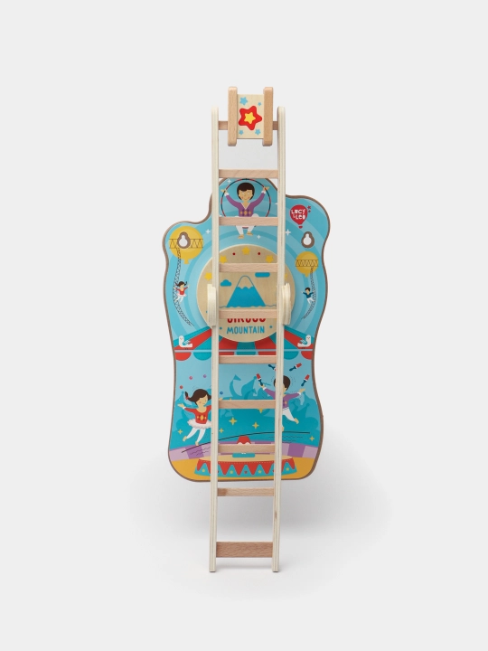 Devor tog'i Lucy & Leo Mountain Circus Wooden WLL243
