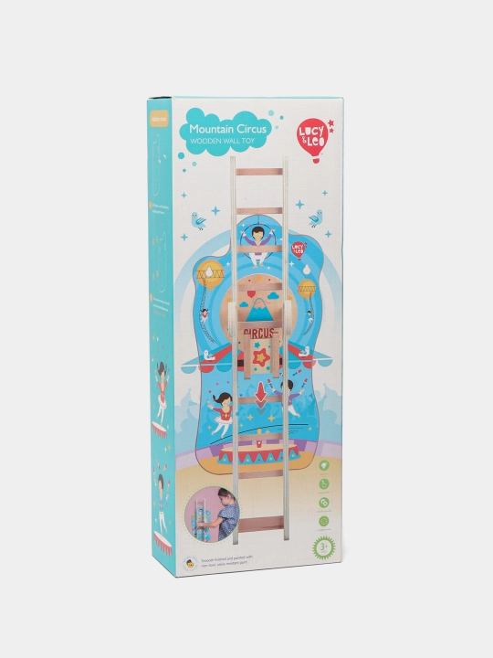 Devor tog'i Lucy & Leo Mountain Circus Wooden WLL243 - 