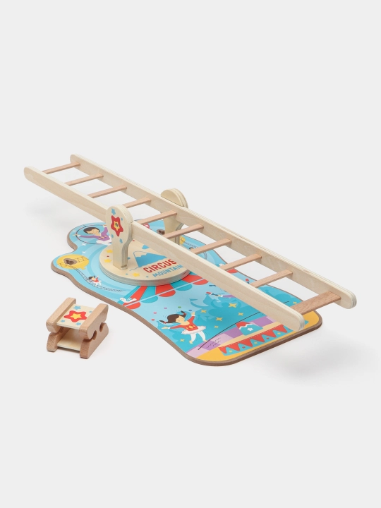 Devor tog'i Lucy & Leo Mountain Circus Wooden WLL243