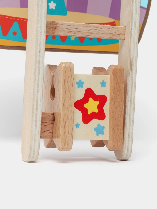 Devor tog'i Lucy & Leo Mountain Circus Wooden WLL243