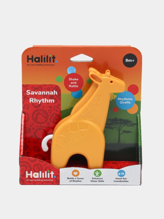 Savanna ritmlari shaqildoqlar Jirafa Halilit HC412 - 