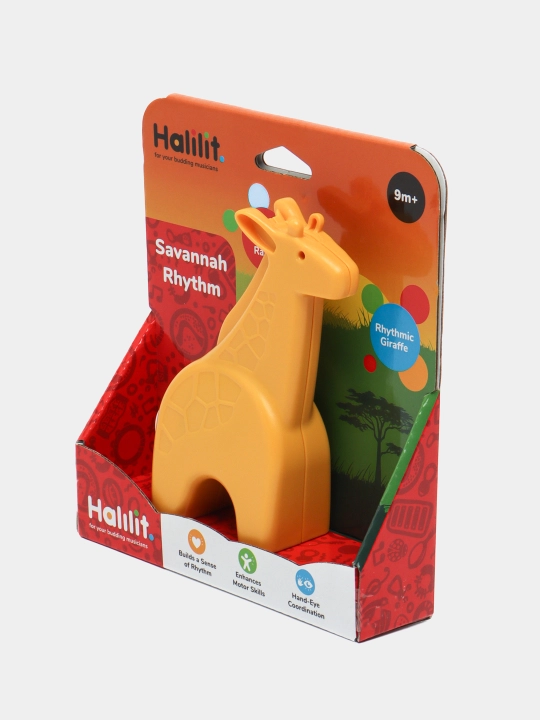 Savanna ritmlari shaqildoqlar Jirafa Halilit HC412