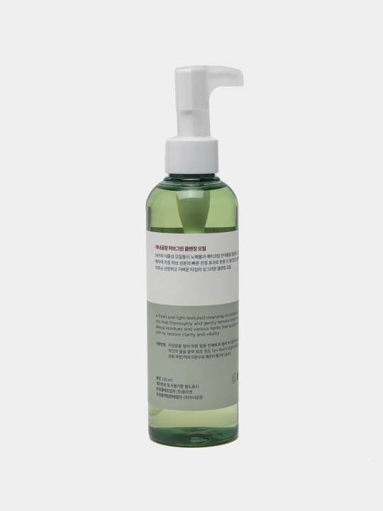 Gidrofil yog'i o'simlik kompleksiga asoslangan Manyo Herb Green Cleansing Oil, 200 ml