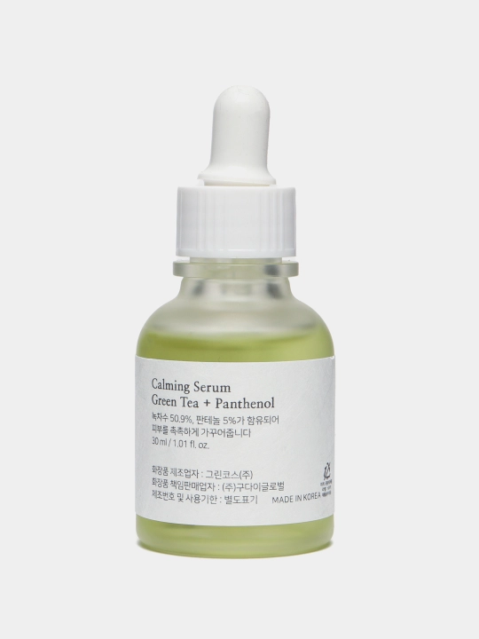 Yashil choy bilan tinchlantiruvchi ampula BeautyofJoseon Calming Serum: Green Tea+Panthenol, 30 ml