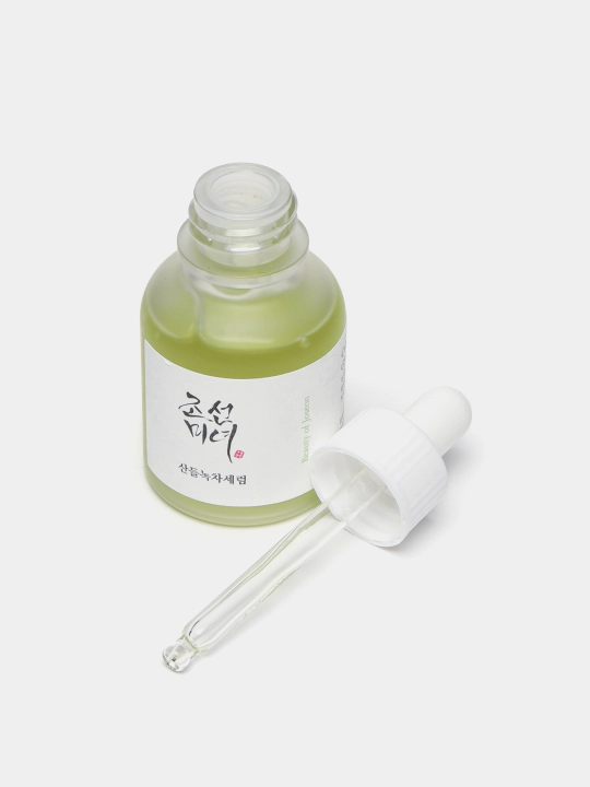 Yashil choy bilan tinchlantiruvchi ampula BeautyofJoseon Calming Serum: Green Tea+Panthenol, 30 ml