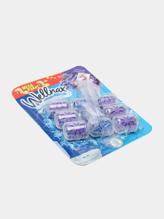 Блоки для туалета Wellnax Лаванда, 3 * 57 г