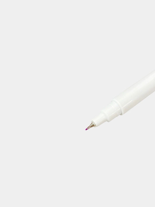 Ikki tomonlama o'zi o'chadigan marker, binafsha rang