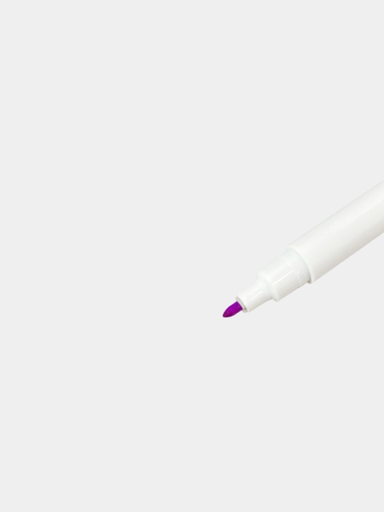 Ikki tomonlama o'zi o'chadigan marker, binafsha rang