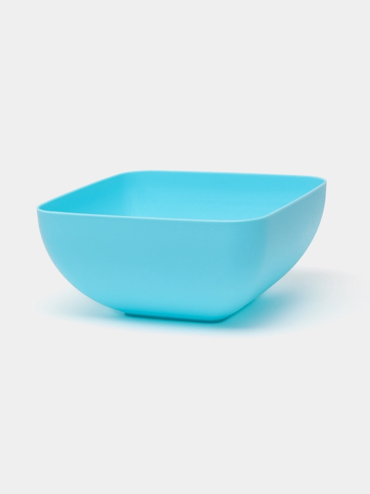 Kvadrat katta likopcha, 23.5 * 23.5 * 11.5 sm, 4 litr - 