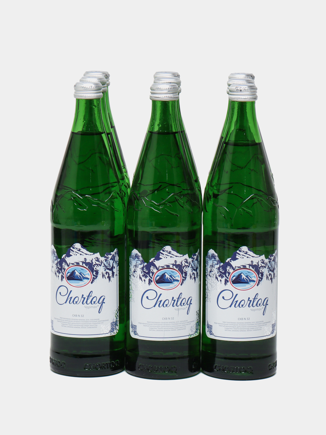 Chortoq mineral suvi, 750 ml blok - 9 dona - 