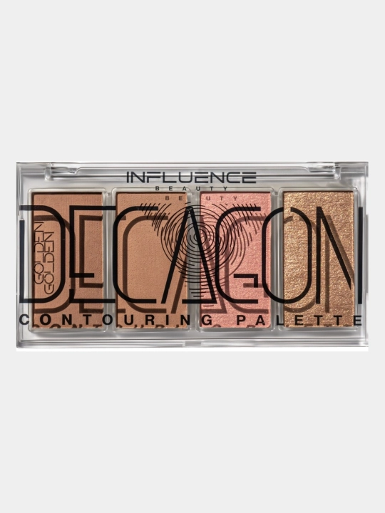 Палетка контуринга Influence Beauty Decagon, 8 г - 