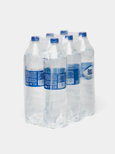 Bода Bonaqua газированная, 1.5 л * 6 шт — CCCL-CC2CL2