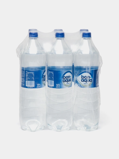 Bода Bonaqua газированная, 1.5 л * 6 шт — CCCL-CC2CL2
