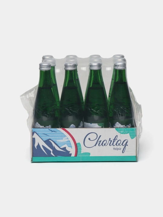 Mineral suv Chortoq yalpiz ta'mli, 330 ml * 12 dona - 