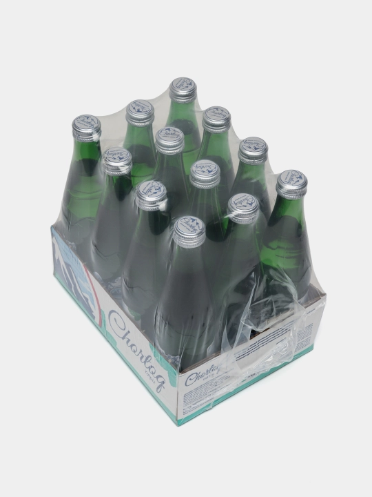 Mineral suv Chortoq yalpiz ta'mli, 330 ml * 12 dona