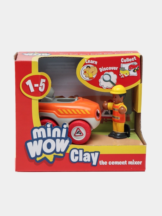 Игрушечный бетоновоз Mini Wow-Clay, 10390