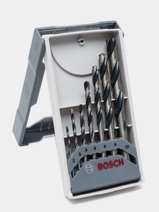 Parmalar to'plami BOSCH HSS PointTeQ Mini X-Line, spiral, vintli, 7 dona