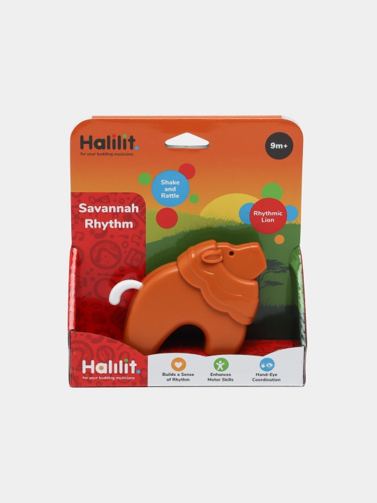 Shaqildoq bolalar uchun Halilit Savannah Rhythm, Lion HC411 - 
