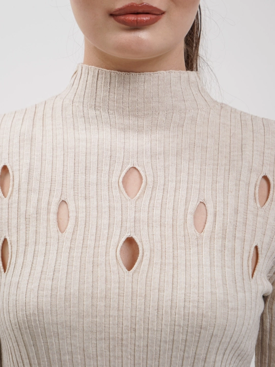 Платье женское облегающие с вырезами Le FAM