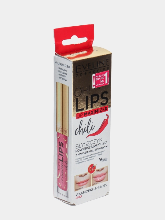 Блеск для губ Eveline Oh! My Lips Maxmizer, 4.5 мл