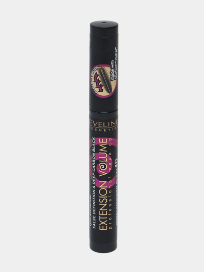 Тушь для ресниц Eveline Extension Volume Professional Make-up, 10 мл