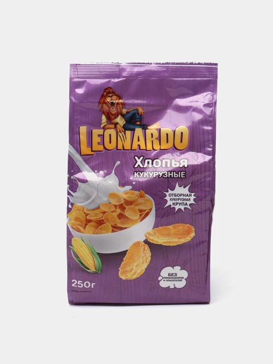 Хлопья кукурузные Leonardo, 250 г - 