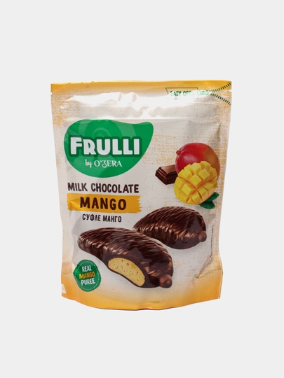 Конфеты Frulli OZera суфле манго в шоколаде, 125 г - 