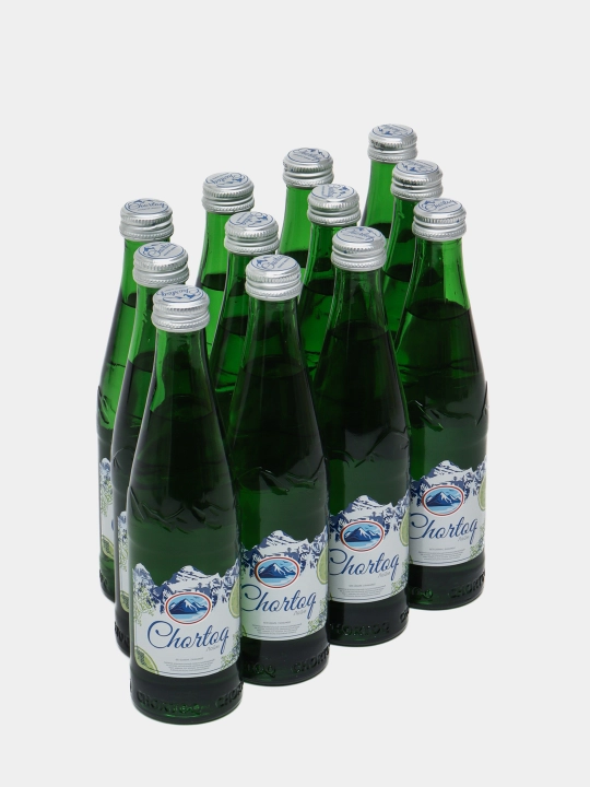 Mineral suv Chortoq, laym ta'mli, 330 ml * 12 dona - 