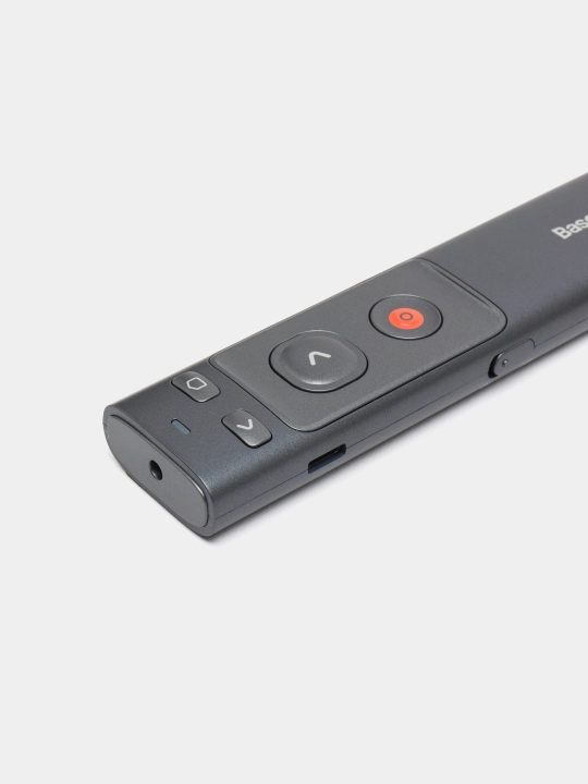 Prezenter Baseus Green Dot Wireless Presenter, kulrang akkumulyatorda