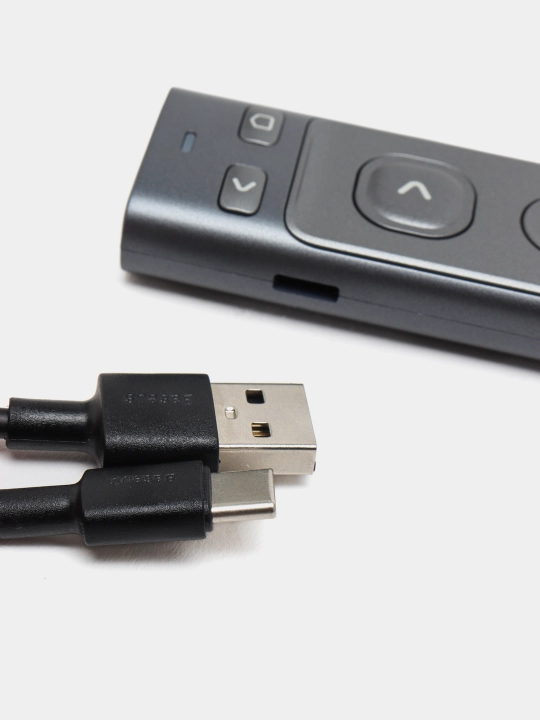 Prezenter Baseus Green Dot Wireless Presenter, kulrang akkumulyatorda