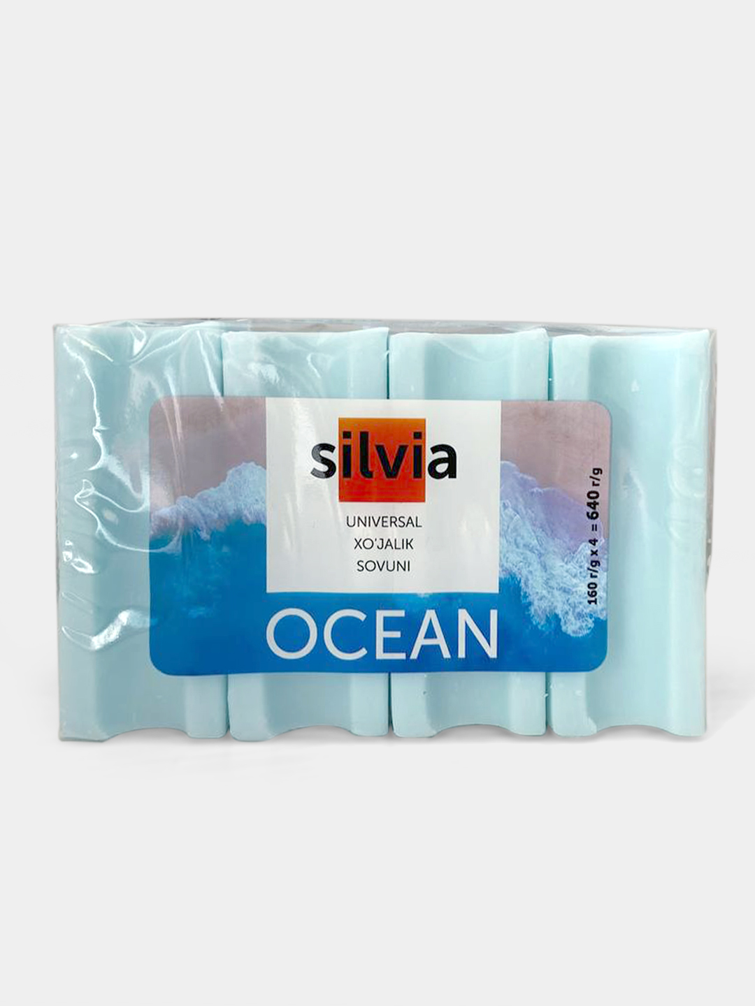 Xo'jalik sovuni Silvia Soap Ocean, 4x160 g