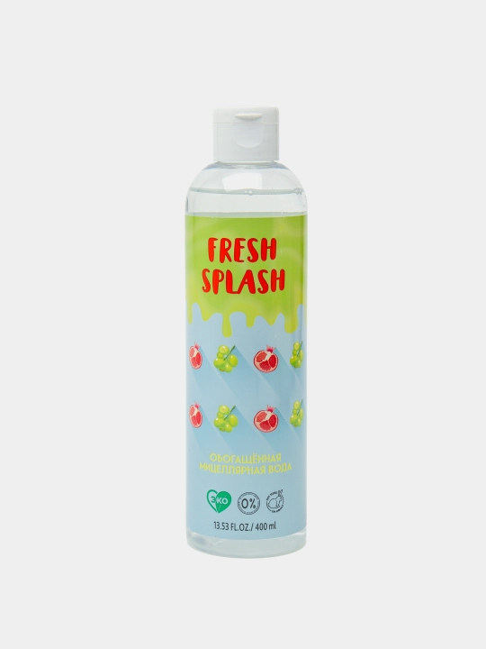 Обогащённая мицеллярная вода Bio World Fresh Splach, 400 мл, уход за кожей