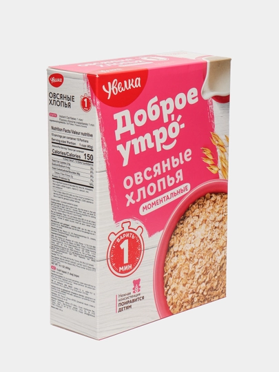 Овсяные хлопья Увелка, 400 г — UNIKS-УВЕ0084
