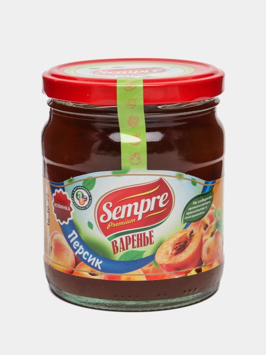 Варенье Sempre из персика, 480 г