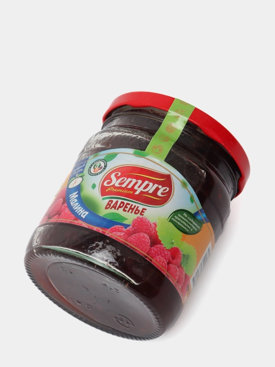 Варенье SEMPRE из малины, 480 гр