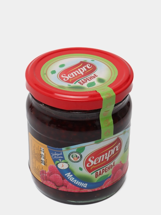 Варенье SEMPRE из малины, 480 гр