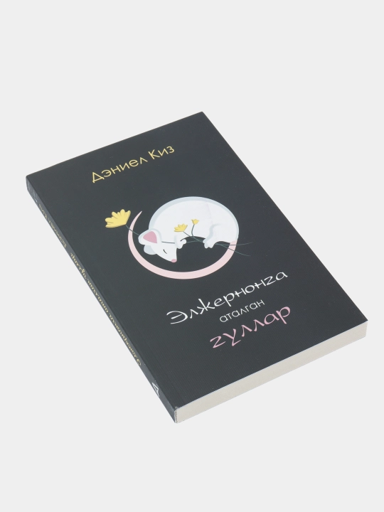 Книга Дэниел Киз Элжернонга аталган гуллар, Роман, Фантастика, Психологик драма