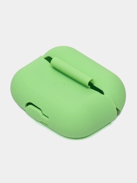 Силиконовый чехол с заглушкой для наушников Airpods Pro