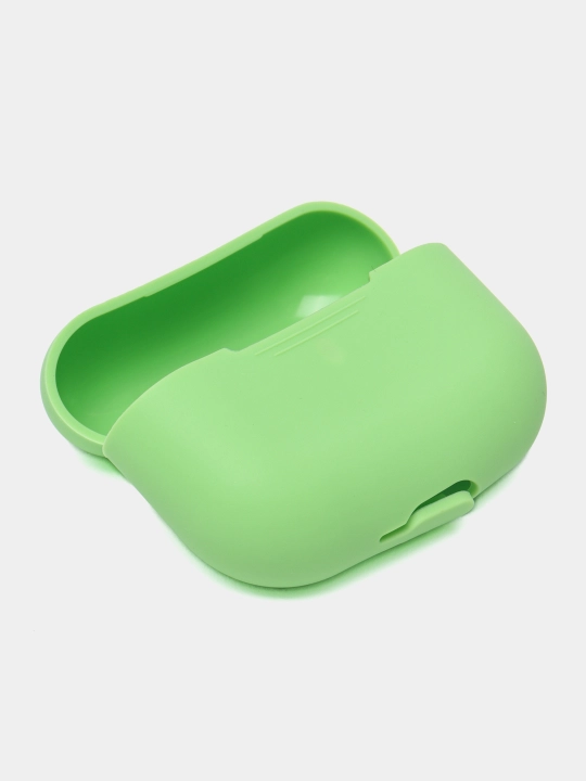 Силиконовый чехол с заглушкой для наушников Airpods Pro