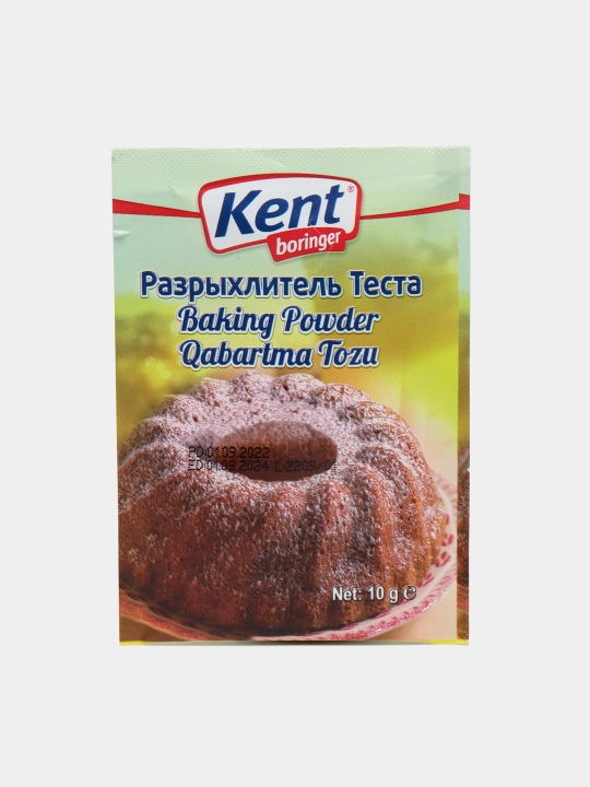 Xamir pishirish kukuni Kent, 10 g - 