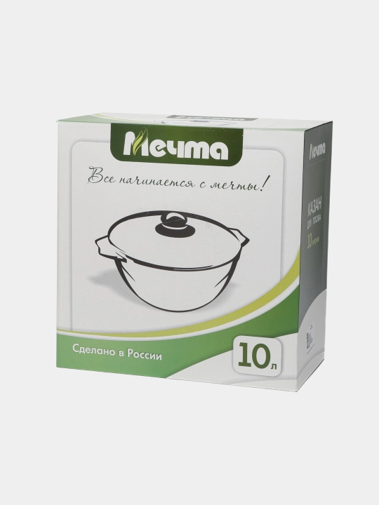 Казан Мечта, с металлической крышкой, серия Granit Star ultra, 10 л