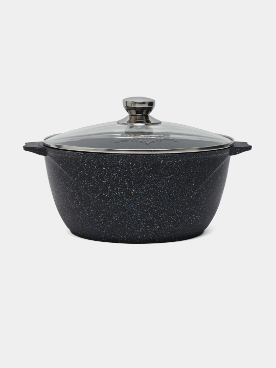 TM Мечта Granit Star Ultra kastryulkasi 1-10 l, kuyishga qarshi, qopqoqli, Greblon