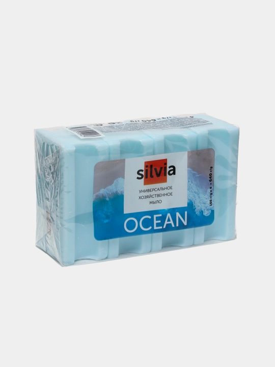 Xo'jalik sovuni Silvia Soap Ocean, 4x160 g