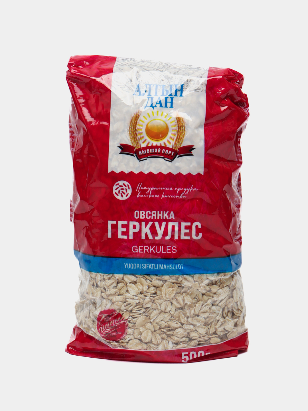 Купить Овсяные хлопья Алтын-Дан Геркулес, 500 г за 7000 сум с ...