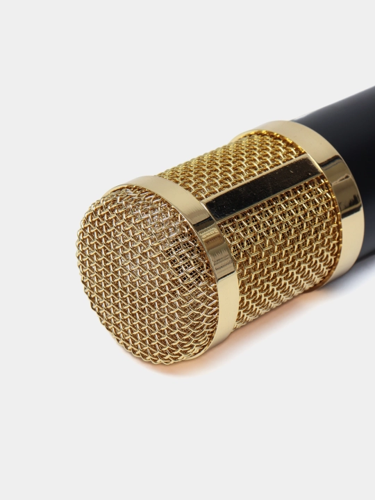 Bloger mikrofon to'plami, pop filtrli va V5 mikrofon tagkursilik