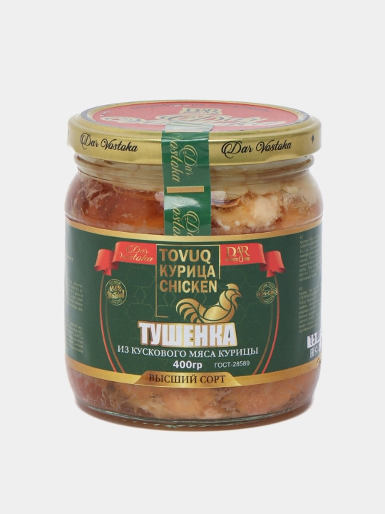 Dimlangan tovuq go'shti Dar Vostoka, 400 g (*) - 