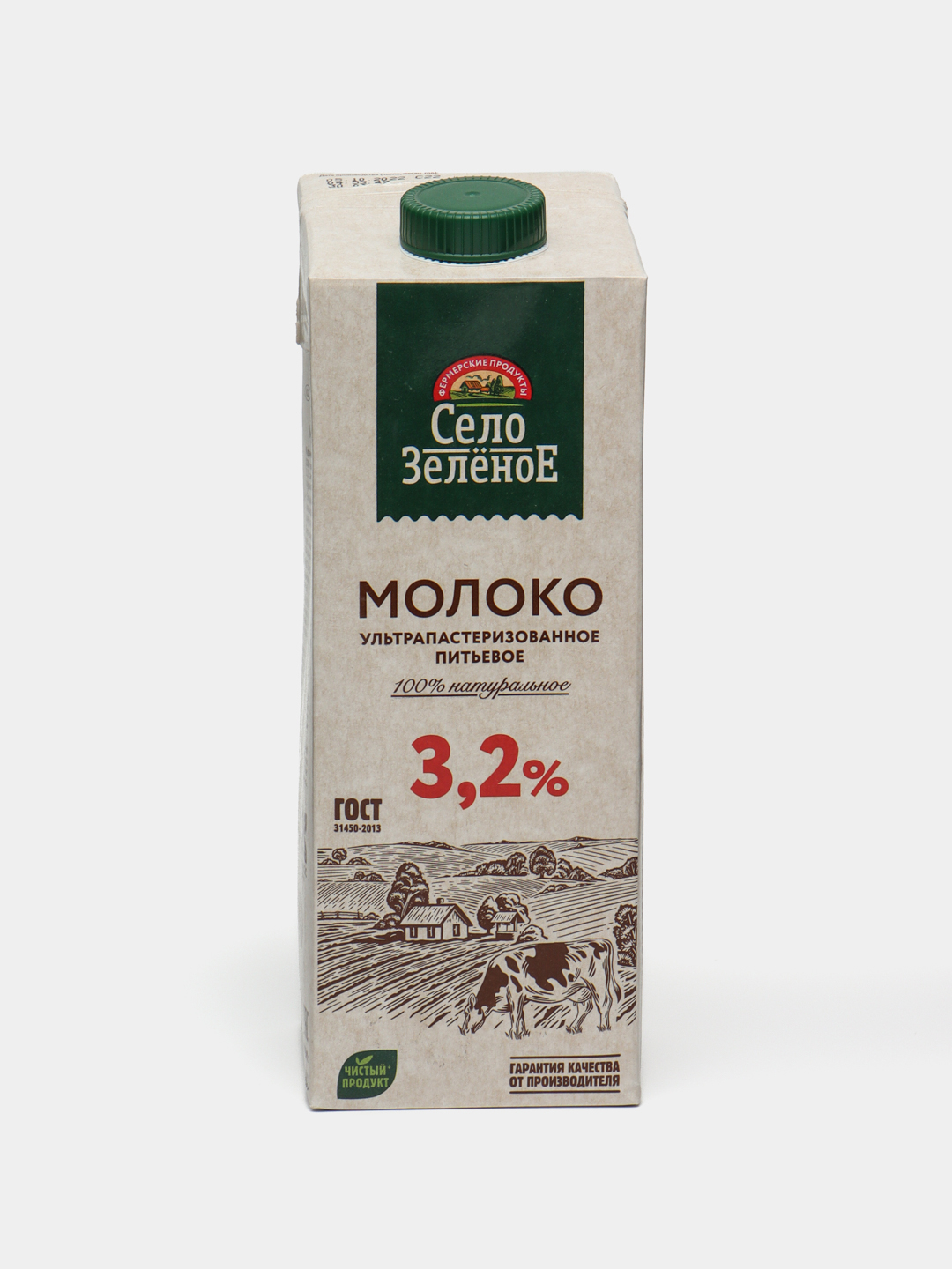 Молоко Село Зеленое 3 2 Купить