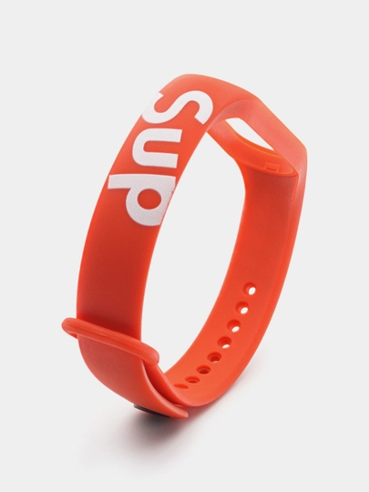 Ремешки для Xiaomi Mi Band, с рисунком — R-B37PRN2-КРАСН-MI34
